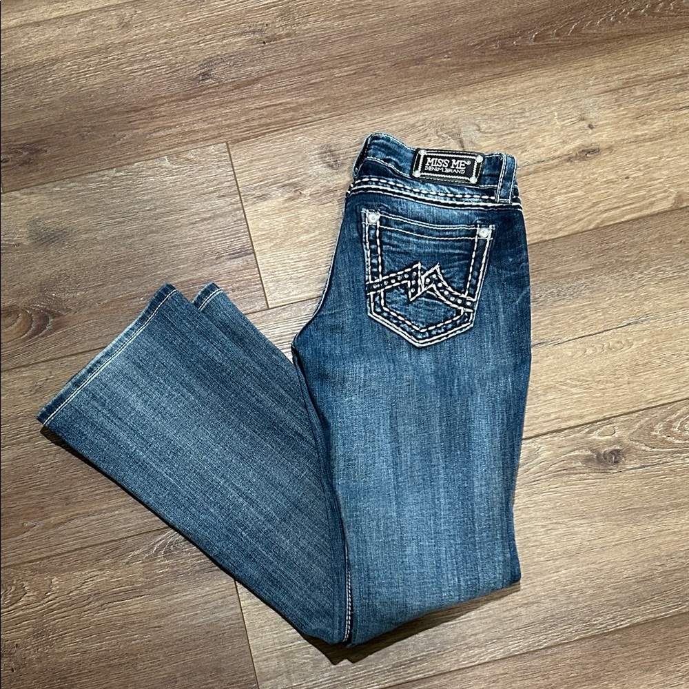 Miss Me Women's Blue Boot Cut Jeans
